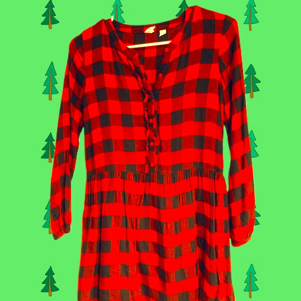 Plaid dress